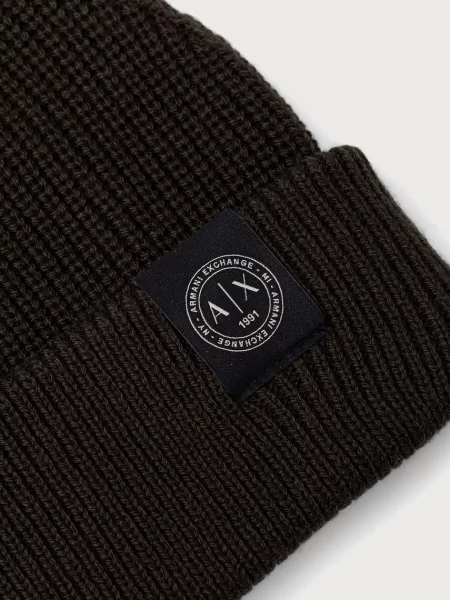 Шерстяная шапка Armani Exchange
