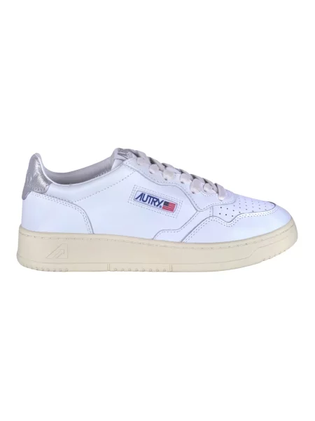 Sneakers Autry Medalist Low Woman White/ Silver EUR 41 białe