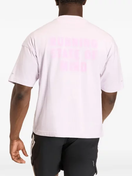 Φούτερ Adidas με κέντημα μωβ