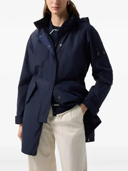 Parka Bogner s kapucí modrá