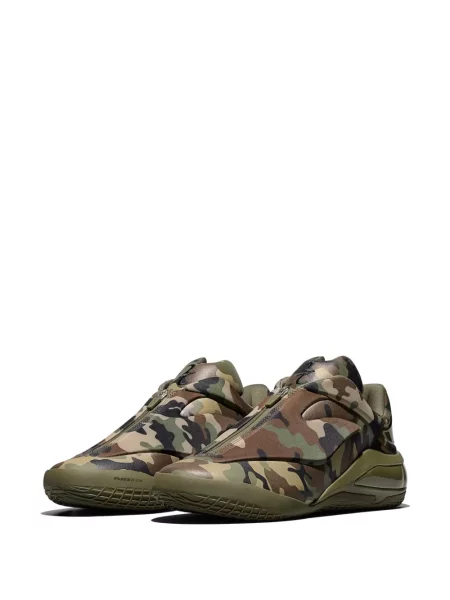Sneakerși Converse cu imagine cu model camuflaj verde