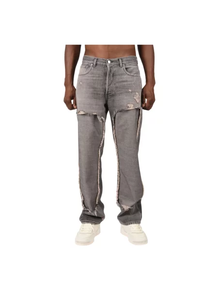 Jeansy straight leg Haikure czarne