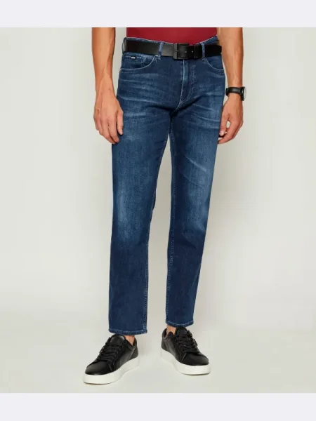 BOSS Blugi H-Re.Maine Bleumarin negru