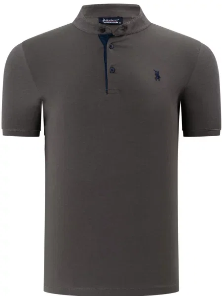 Поло тениска Dewberry сиво