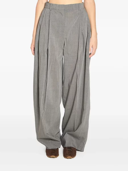 Pantaloni Jacquemus plisate gri