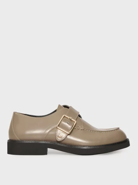 Кожаные лоферы Boss коричневые