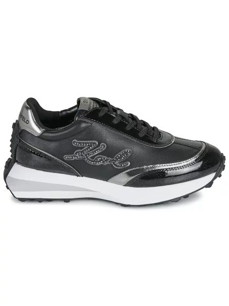 Pantofi Karl Lagerfeld cu strasuri negru