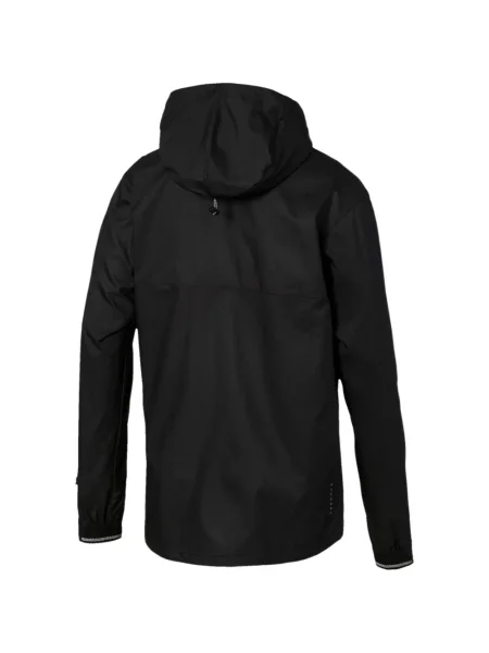 Geacă Puma cu glugă negru