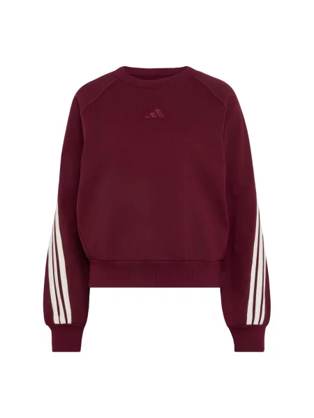 ADIDAS SPORTSWEAR Hanorac sport roșu burgundy alb