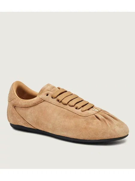 Dolce & Gabbana Sneakers Bassa | piele întoarsă bej