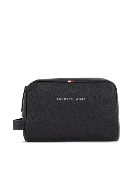 Tommy Hilfiger Kozmetická taštička Essential PU čierna
