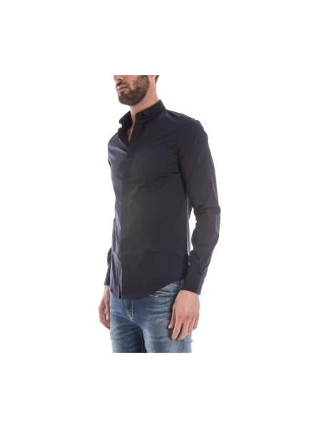Koszula dżinsowa Armani Jeans niebieska