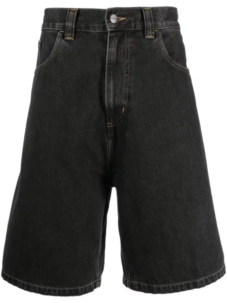 Pantaloni scurți din denim Carhartt Wip negru