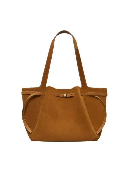 Shopperka Tory Burch brązowa