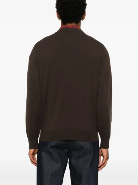 Pulover Sandro din cașmir maro
