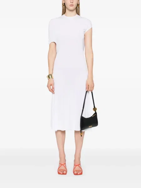 Kostiumas midi suknelė Jacquemus iki kelių balta