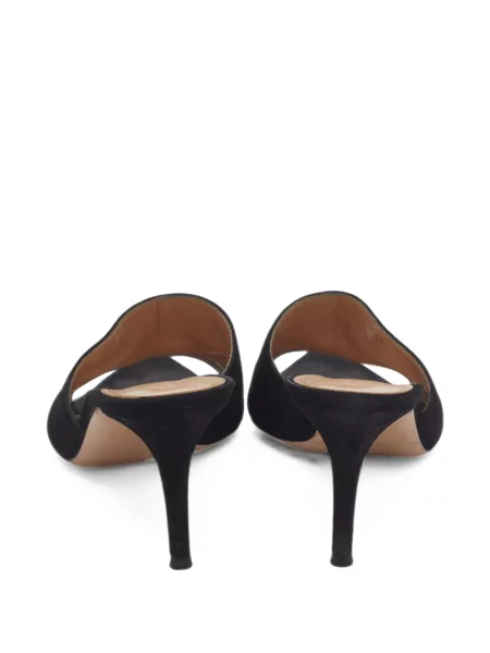 Sandale Gianvito Rossi din piele de căprioară negru