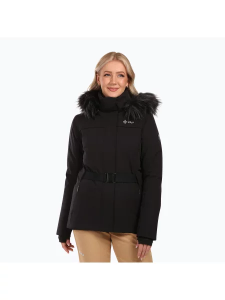 Geacă de schi pentru femei Kilpi Carrie black negru