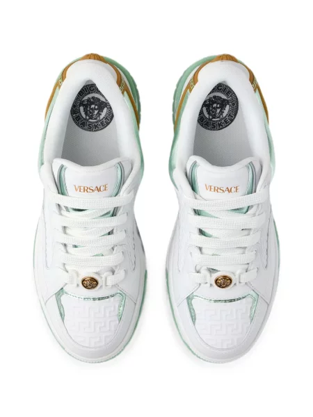 Δερμάτινα sneakers Versace λευκό