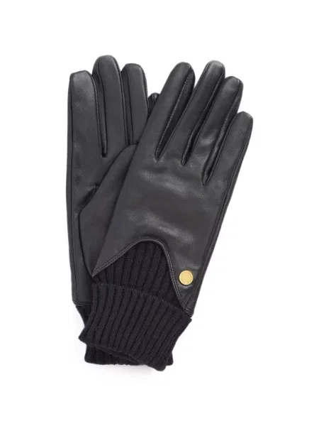 Mănuși Barbour din piele negru