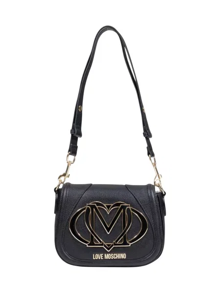 Geanta crossbody Love Moschino negru