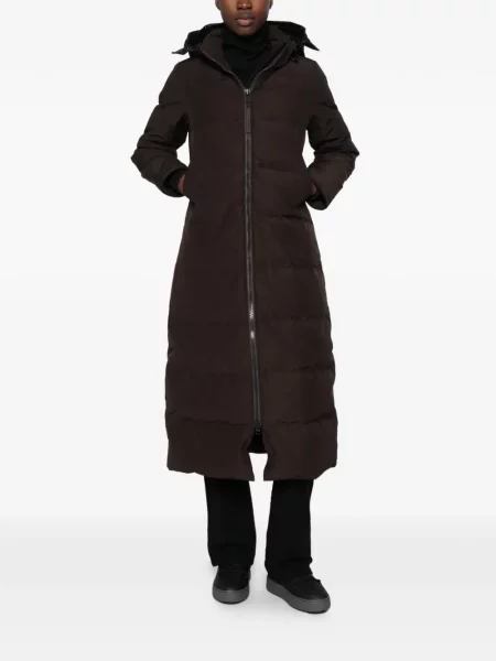 Matlasat geacă parka Canada Goose maro