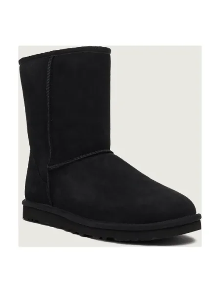 UGG Hótaposó CLASSIC | hasított bőr fekete