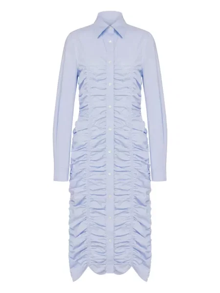 Rochie midi Moschino până la genunchi de costum albastru