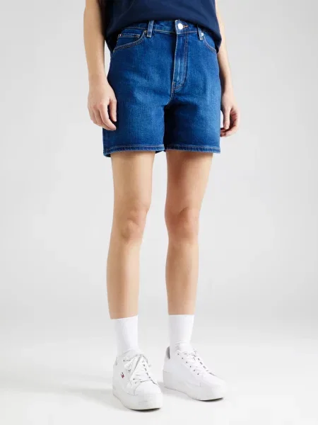 Jeans kratke hlače Tommy Hilfiger modra