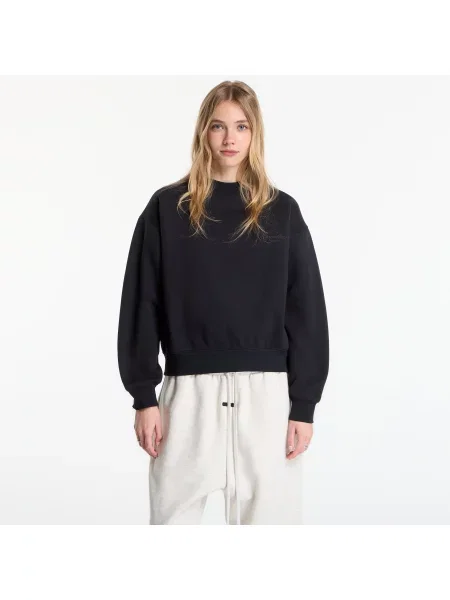 Bluza nierozpinana Fear Of God klasyczna z logo czarna
