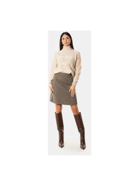 Sweter Max Mara wełniany beżowy