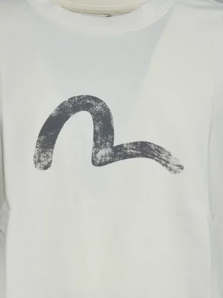 Tricou Evisu cu imagine alb