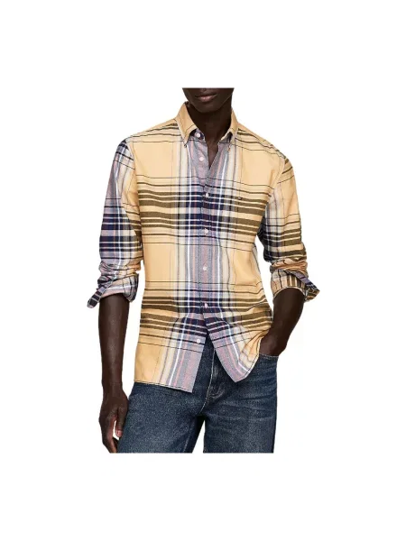 Košeľa Tommy Hilfiger žltá