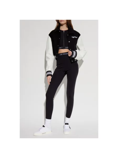 Top Off-white z autografem biały