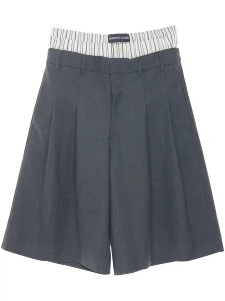 Pantaloni scurți Marine Serre gri