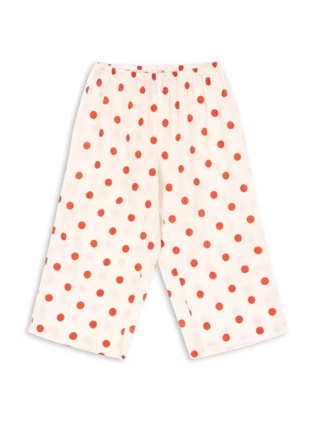 Konges Sløjd kalhoty VIVO PANTS GOTS béžové