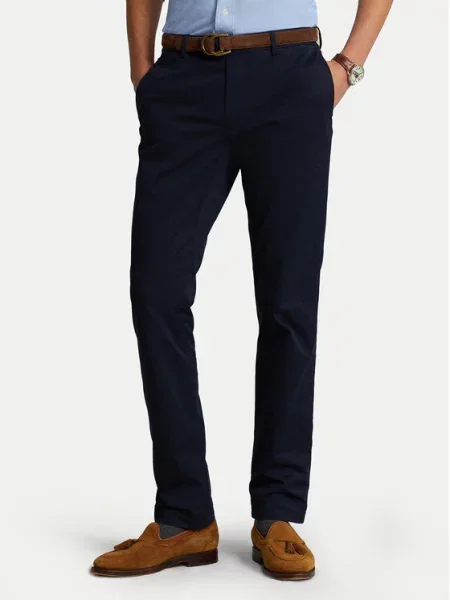 Chino hlače Polo Ralph Lauren modra