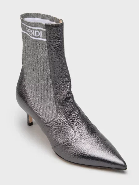 Ботильоны Fendi серые