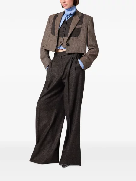 Pantaloni Msgm maro