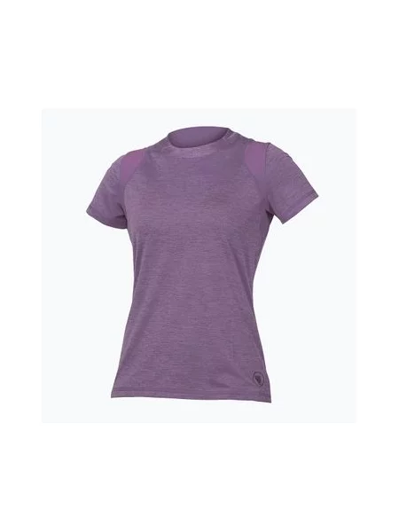 Велофутболка Endura Singletrack II W rannoch рожева