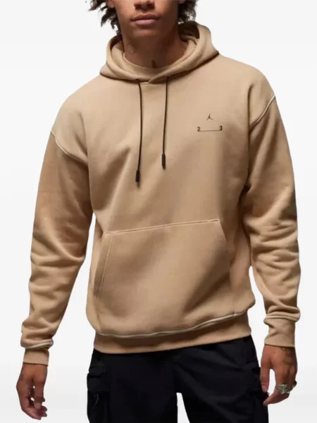 Majica s kapuljačom Nike keper smeđa