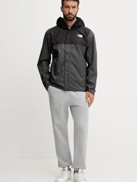 Kurtka przeciwdeszczowa The North Face Quest Zip-In asphalt grey/black czarna