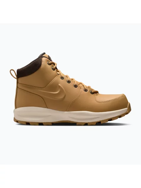 Кожаные кроссовки Nike коричневые