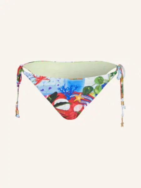 Seafolly Trojúhelníkové Bikiny La Boca / tyrkysová / modrá červená