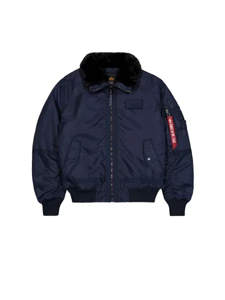 ALPHA INDUSTRIES Zimní bunda námořnická modř