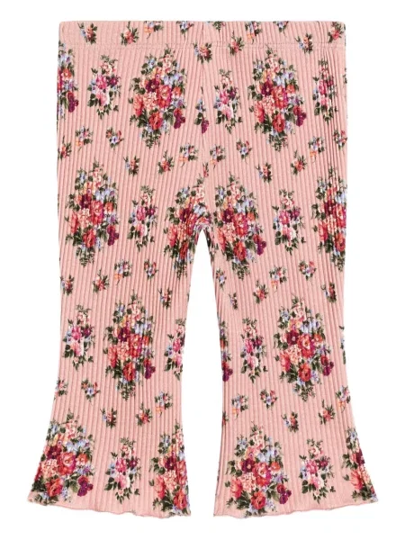Spodnie dziecięce Dolce And Gabbana różowe