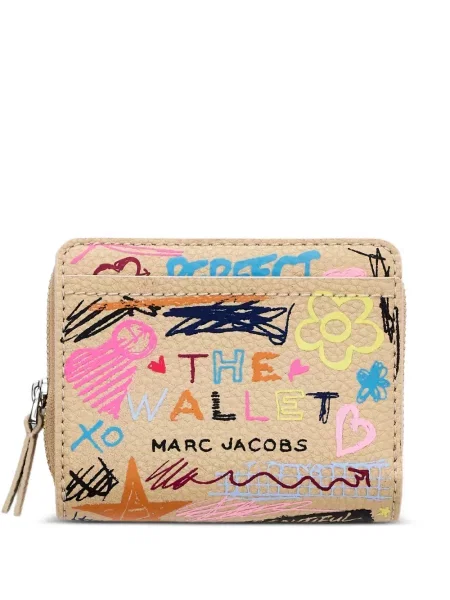 Mini portofel Marc Jacobs din piele mini