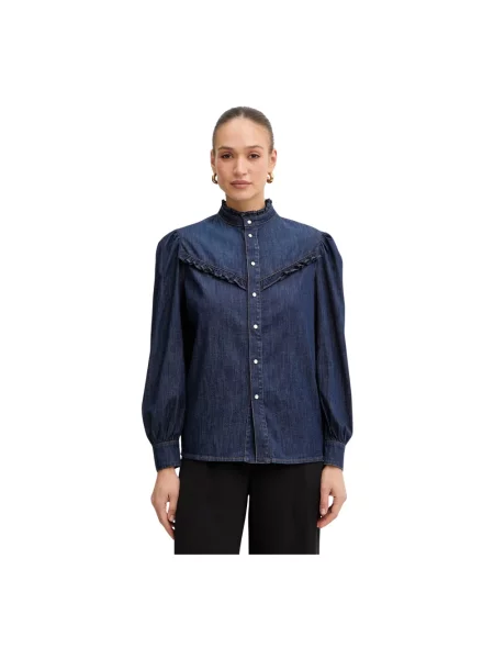 Twinset koszula jeansowa niebieska