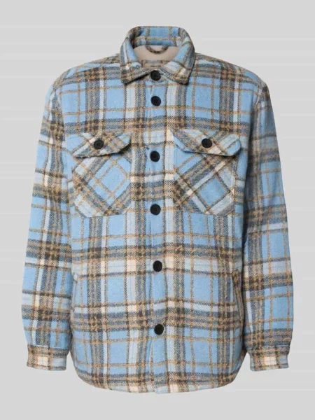 Kurtka koszulowa o kroju regular fit z kołnierzykiem typu kent model ‘Rian’ Redefined Rebel