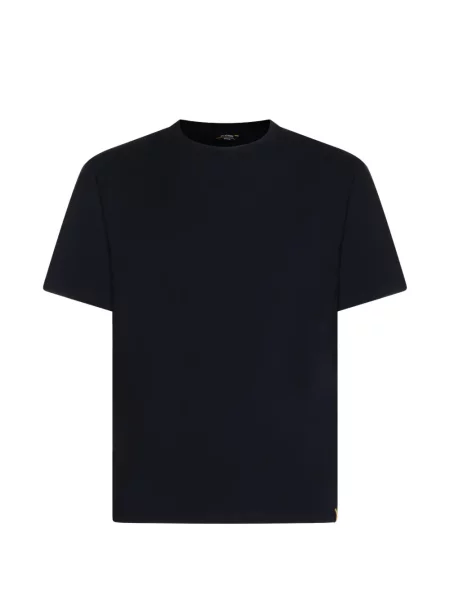 Tricou K-way cu decolteu rotund albastru